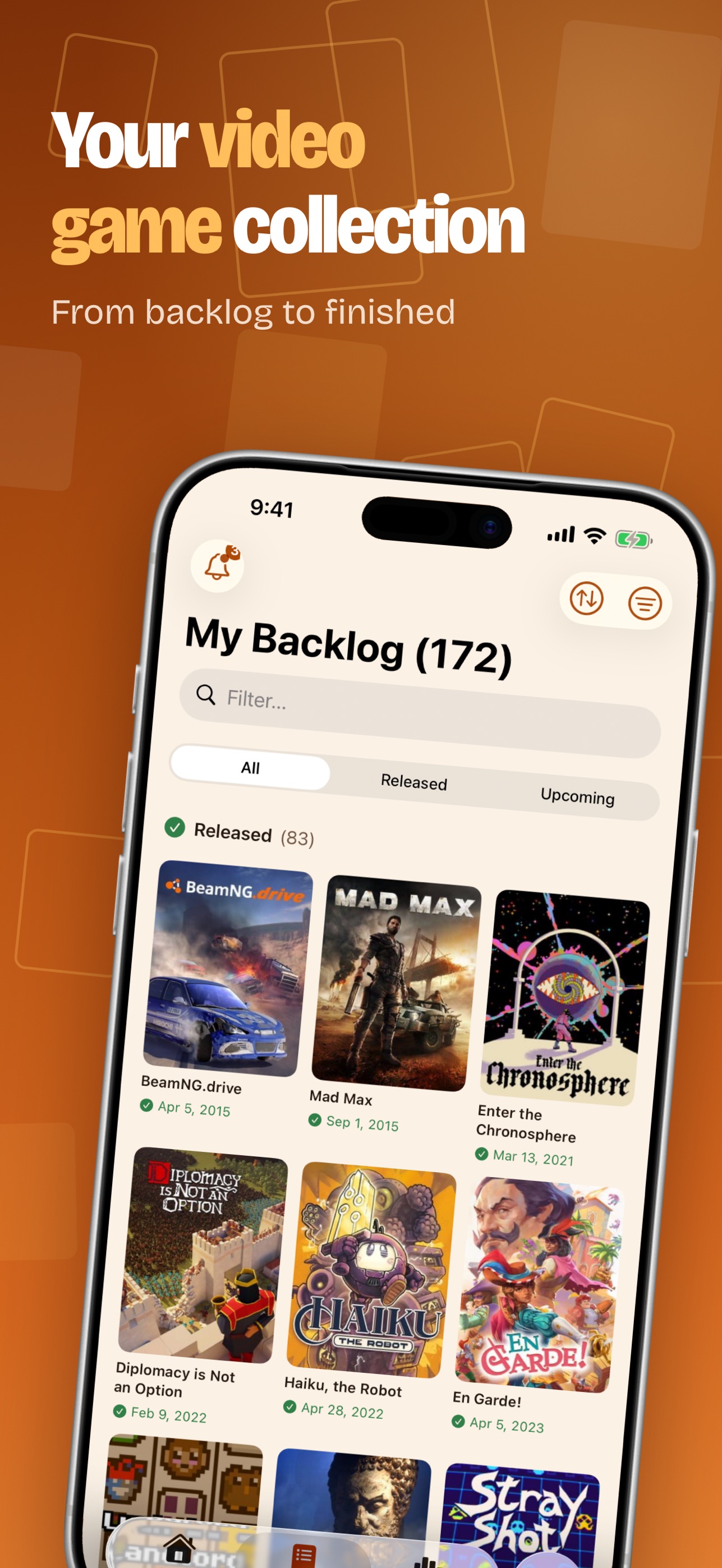 Screenshot 3 of Backlog – Video Game Tracker