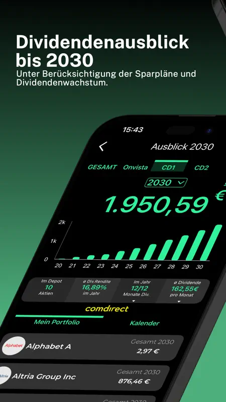 MyDividends24 - Aktien & ETF screenshot 1 of 10