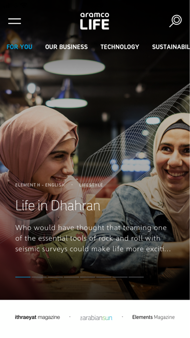 Aramco LIFE Screenshot