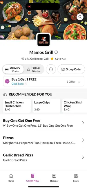 Mamos Grill screenshot 2