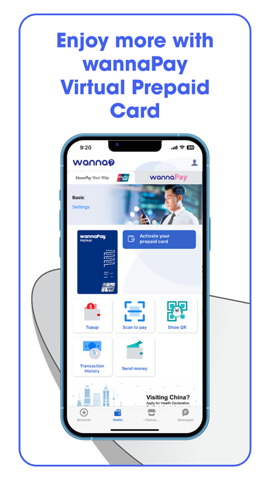 wannaPay - eWallet&more Screenshot