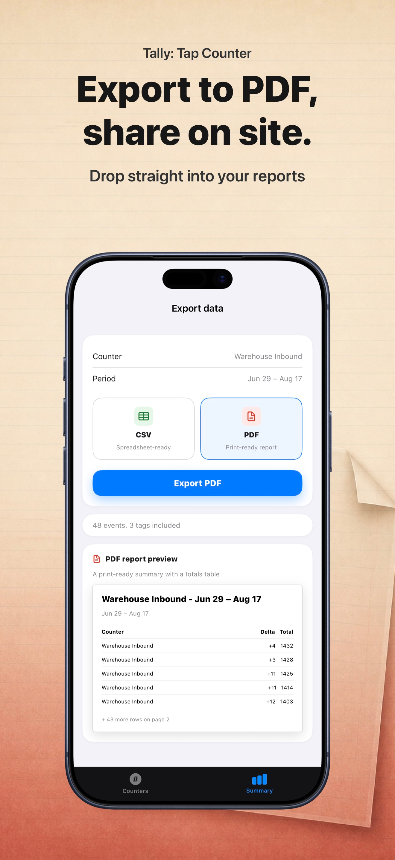 Tally: Tap Counter screenshot 7