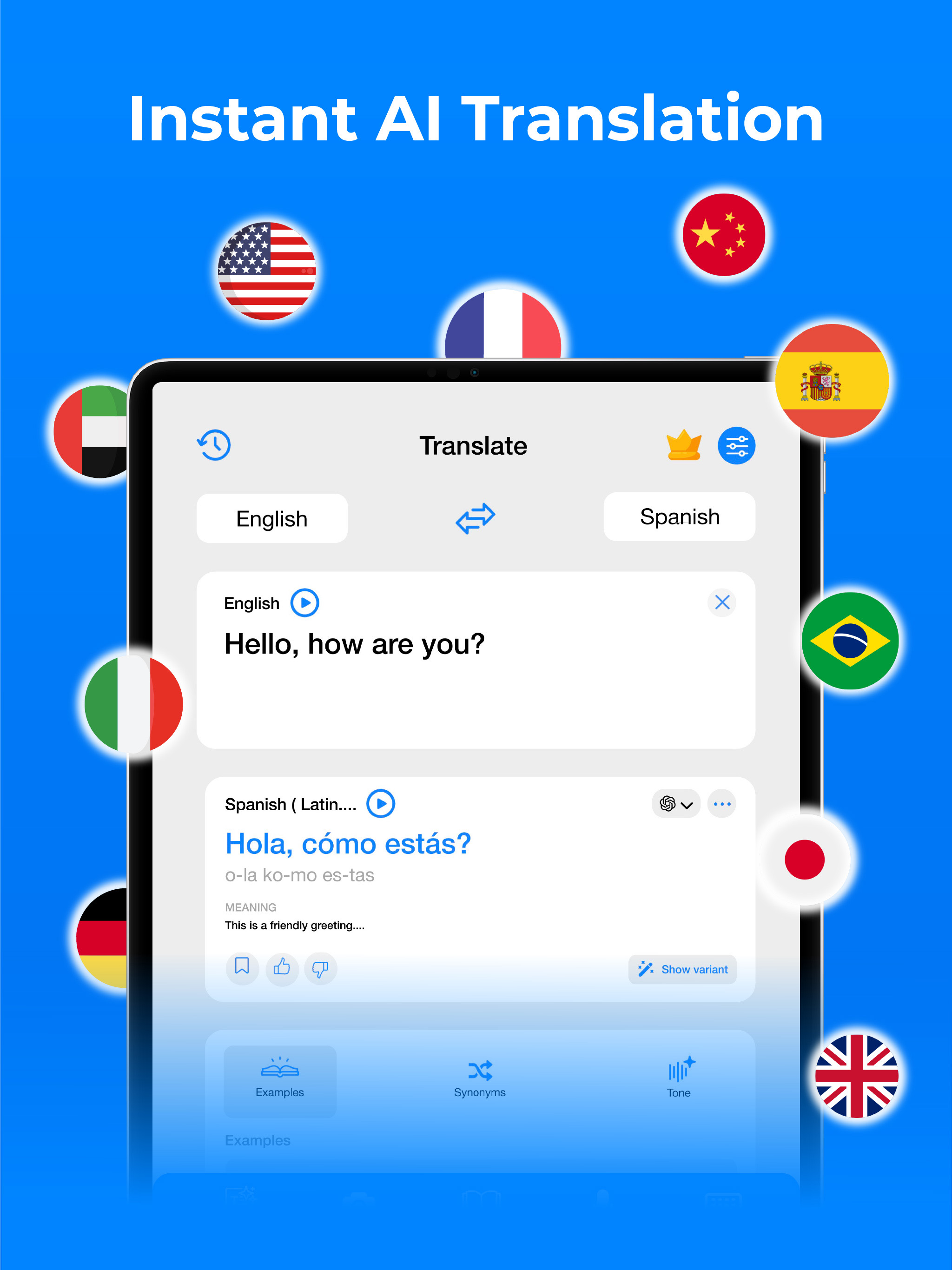 AI Translate: Keyboard & Voice
