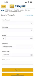 Esquire Bank Mobile Banking screenshot #3 for iPhone