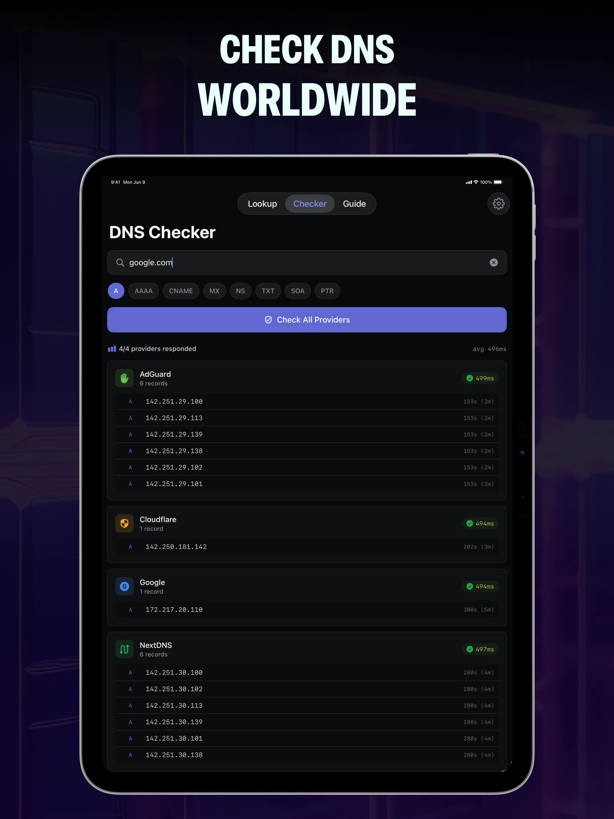 DNS Resolver Pro screenshot 7