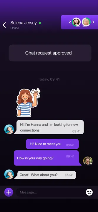 18+ Flirt Chat: Screenshot 4 von 4