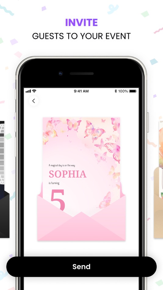 #5. Greeting Card Design & Wishes (iOS) Bởi: aiphoria studio