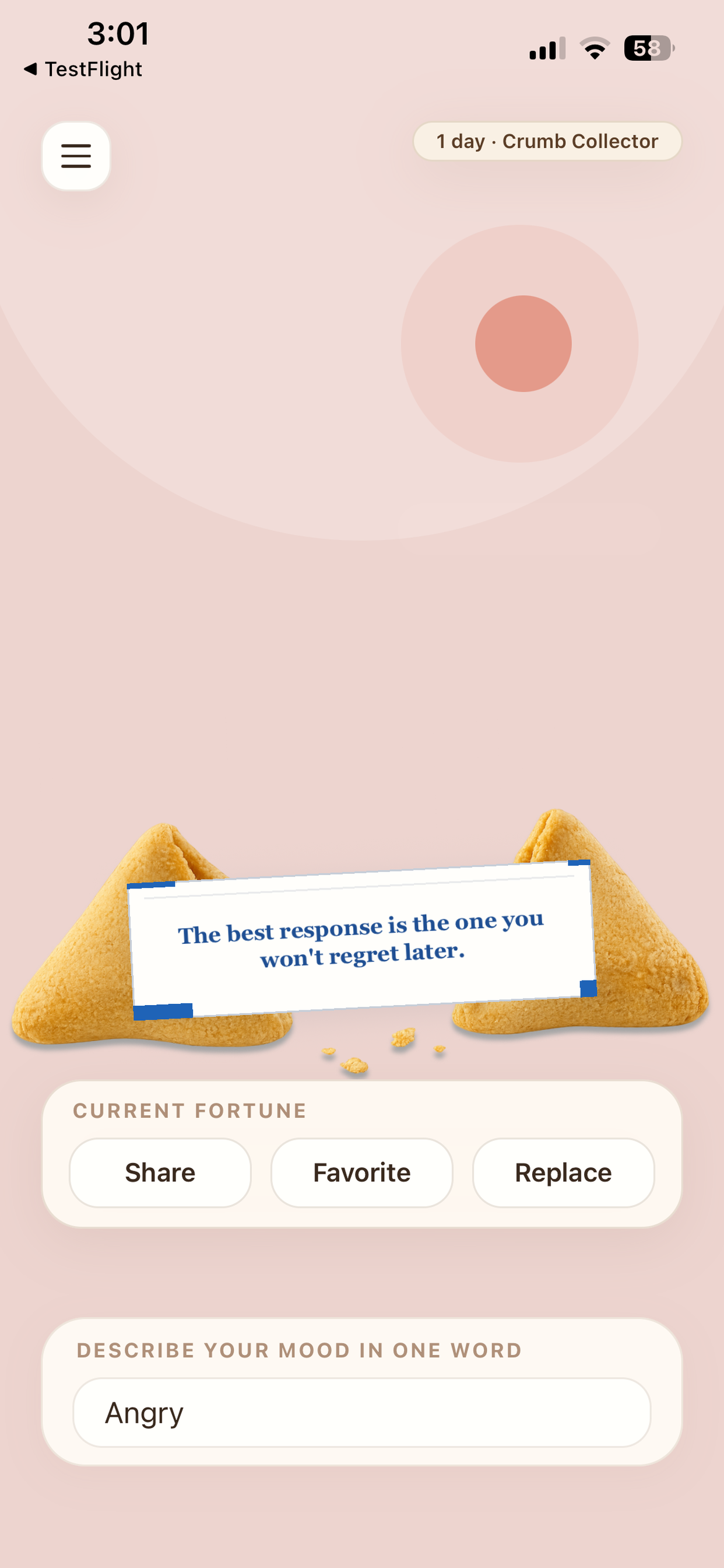 Fortune Cookie for Your Mood