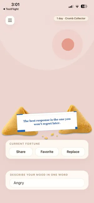 Fortune Cookie for Your Mood screenshot 4