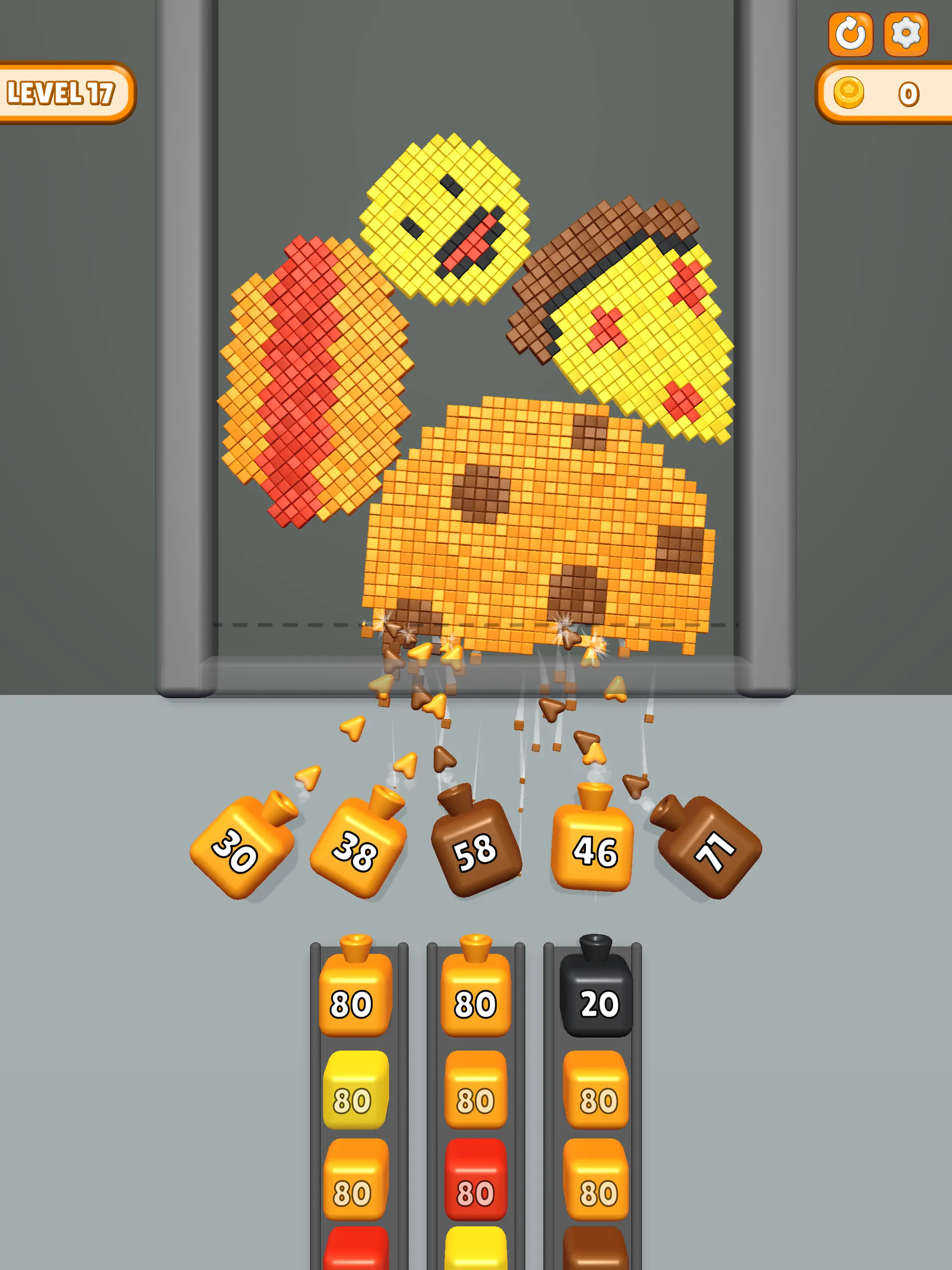 #6. Pixel Blast Jam (iOS) Bởi: Bahadir Yerdelen