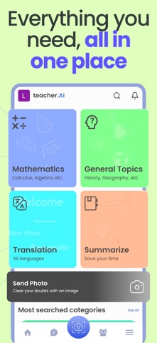 Study with Experts: Teacher.Ai iPhone screenshot