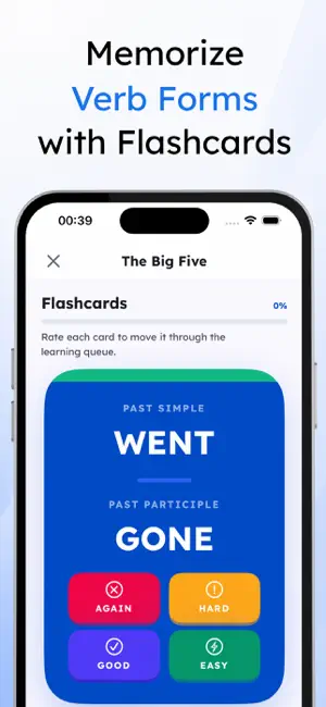 English Irregular Verb Forms screenshot 3