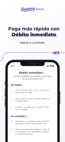 Yummy Rides - Viaja y Conduce App Store screenshot 3
