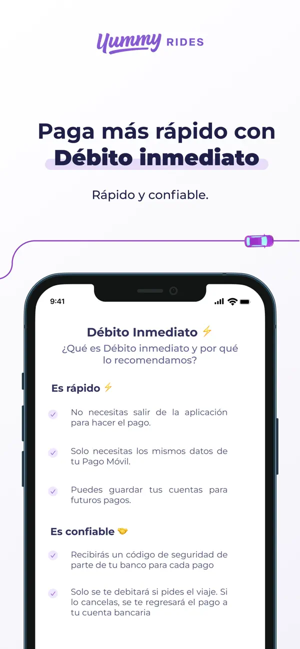 Screenshot #3 pour Yummy Rides - Viaja y Conduce
