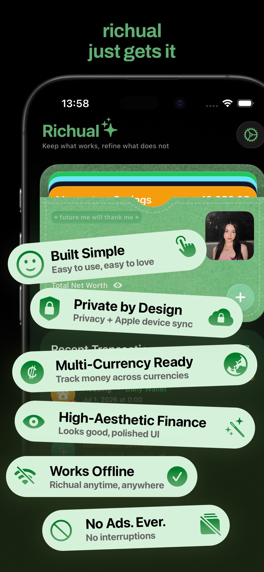 Richual: Track Budget & Wallet screenshot 8