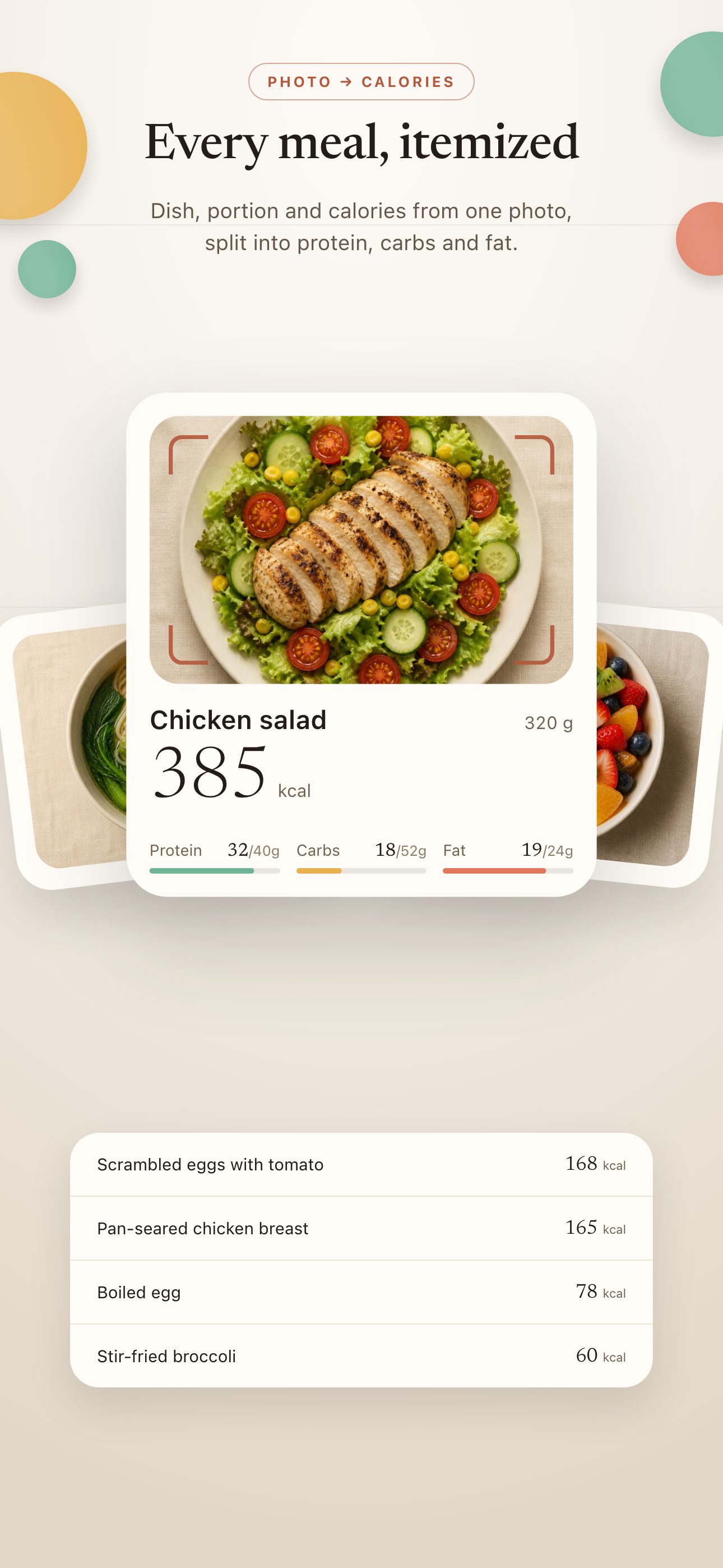 DailyCalorie: Calories Left screenshot 2