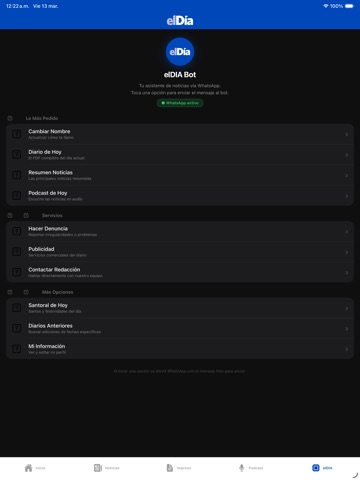 Diario el Día iPad screenshot 7