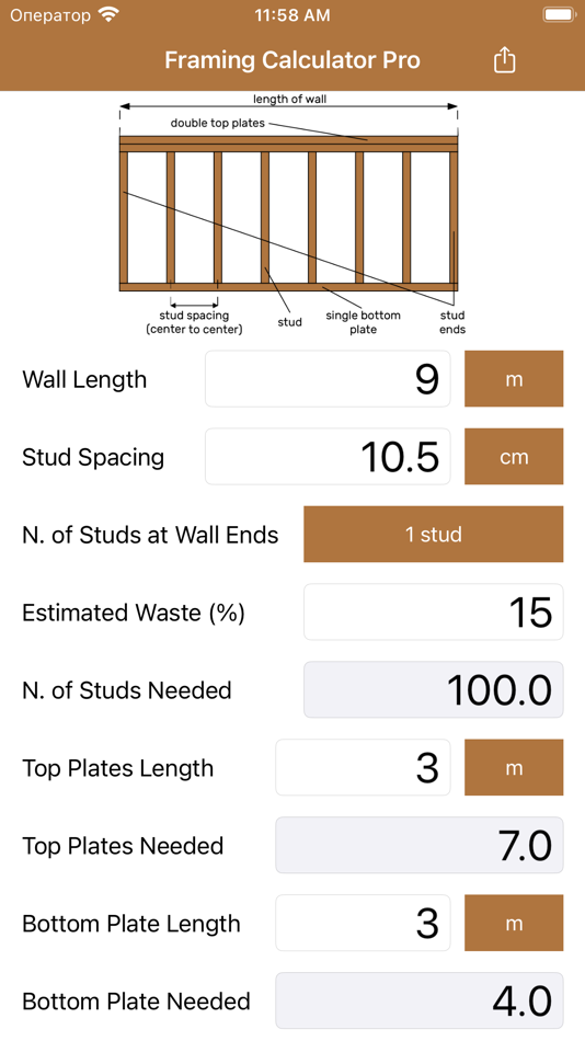 #9. Framing Calculator Pro (iOS) 由: Anna Filobok