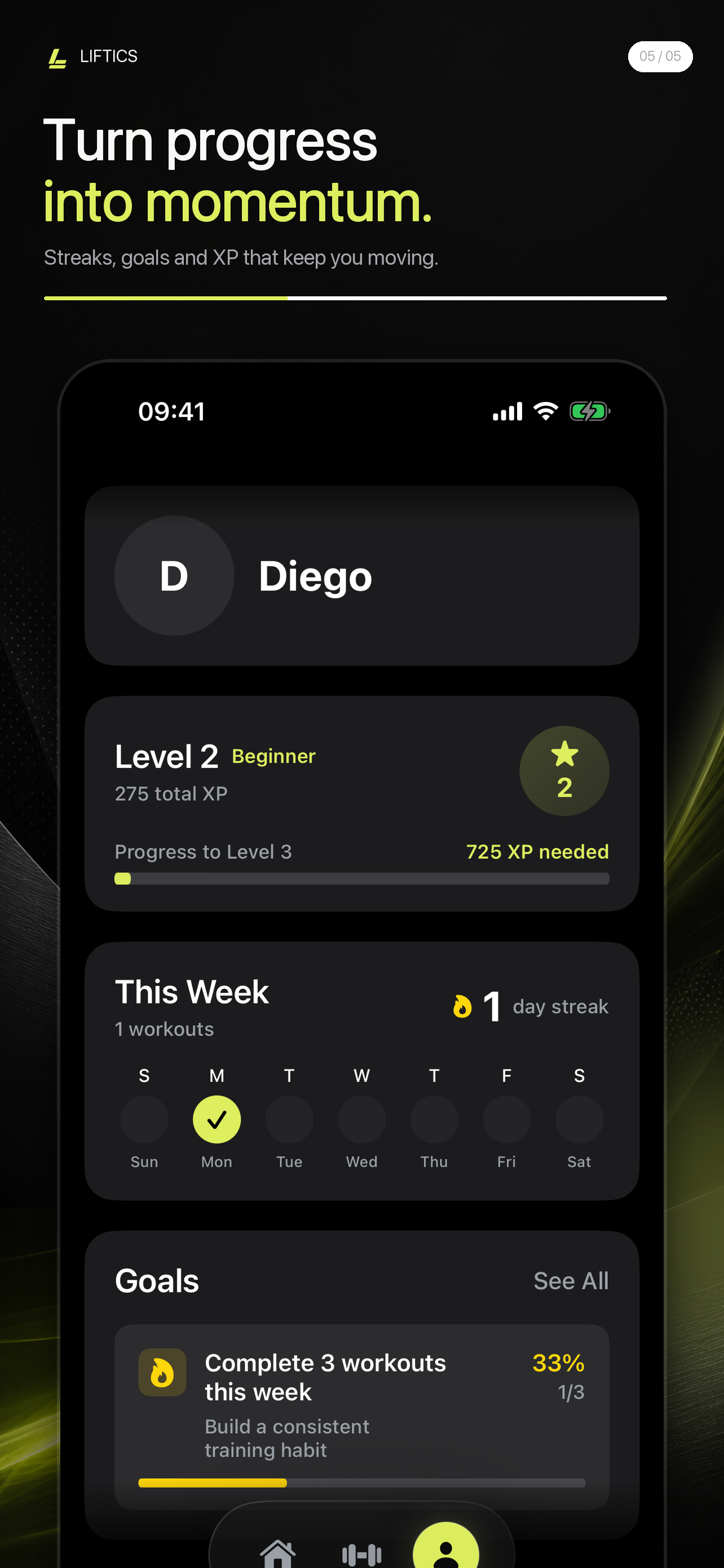 Liftics: Gym Workout Tracker screenshot 4