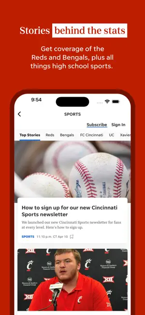 Cincinnati.com: The Enquirer screenshot 4