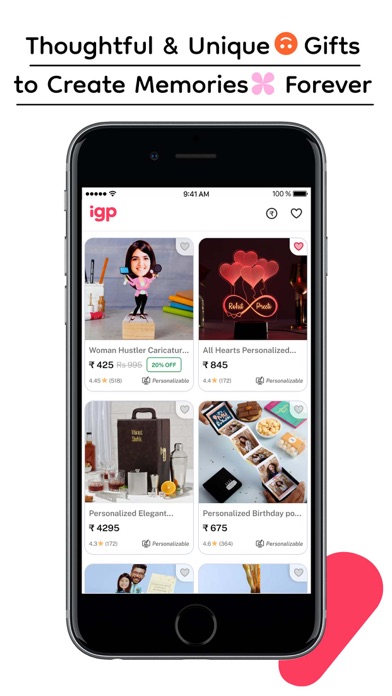IGP: Gifts, Flowers & Cakes Screenshot