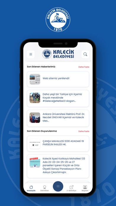 Kalecik Belediyesi Screenshot
