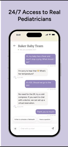 Baker Baby iPhone screenshot