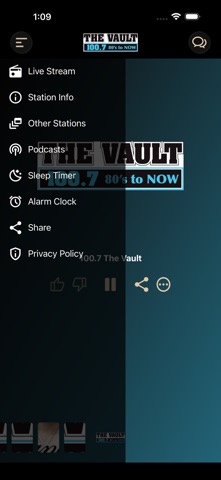 100.7 The Vault screenshot