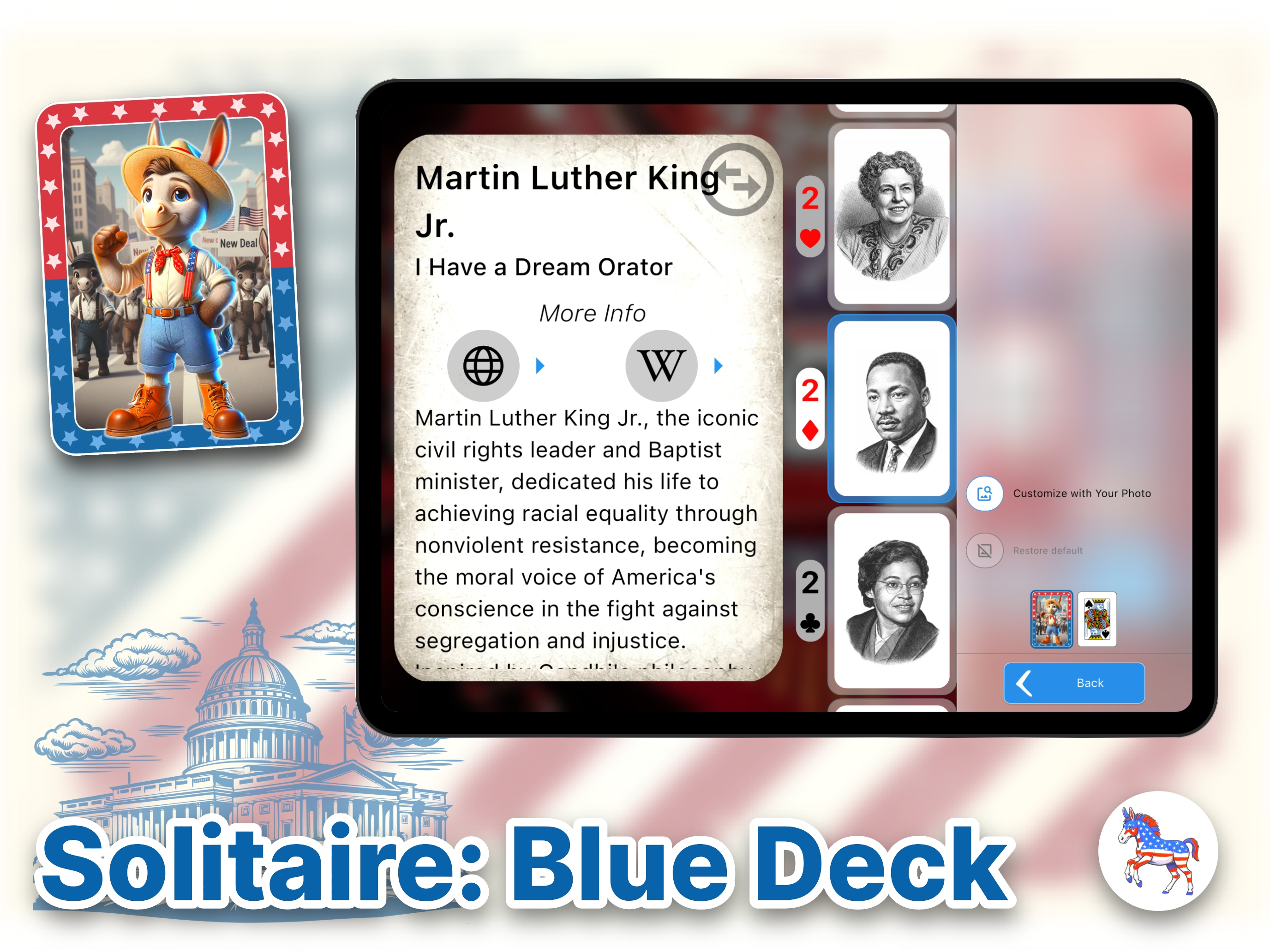 Solitaire Blue: Heritage Play