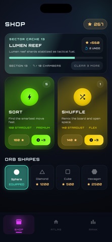 Glow Sort: Color Puzzle screenshot