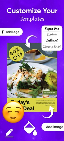 Poster Status Maker Flyer Card Screenshot 3 of 8