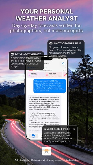Inverza: Photo Weather iPhone screenshot