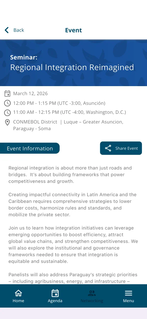 Screenshot #3 pour IDB Group Annual Meetings
