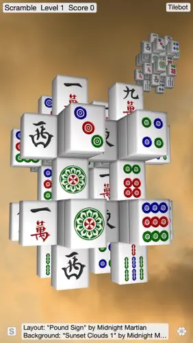 Moonlight Mahjong screenshot 2
