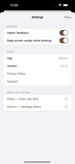 Brewra: Pour-Over Timer screenshot 4