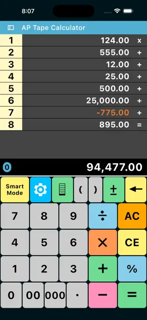 AP Tape Calculator screenshot 3