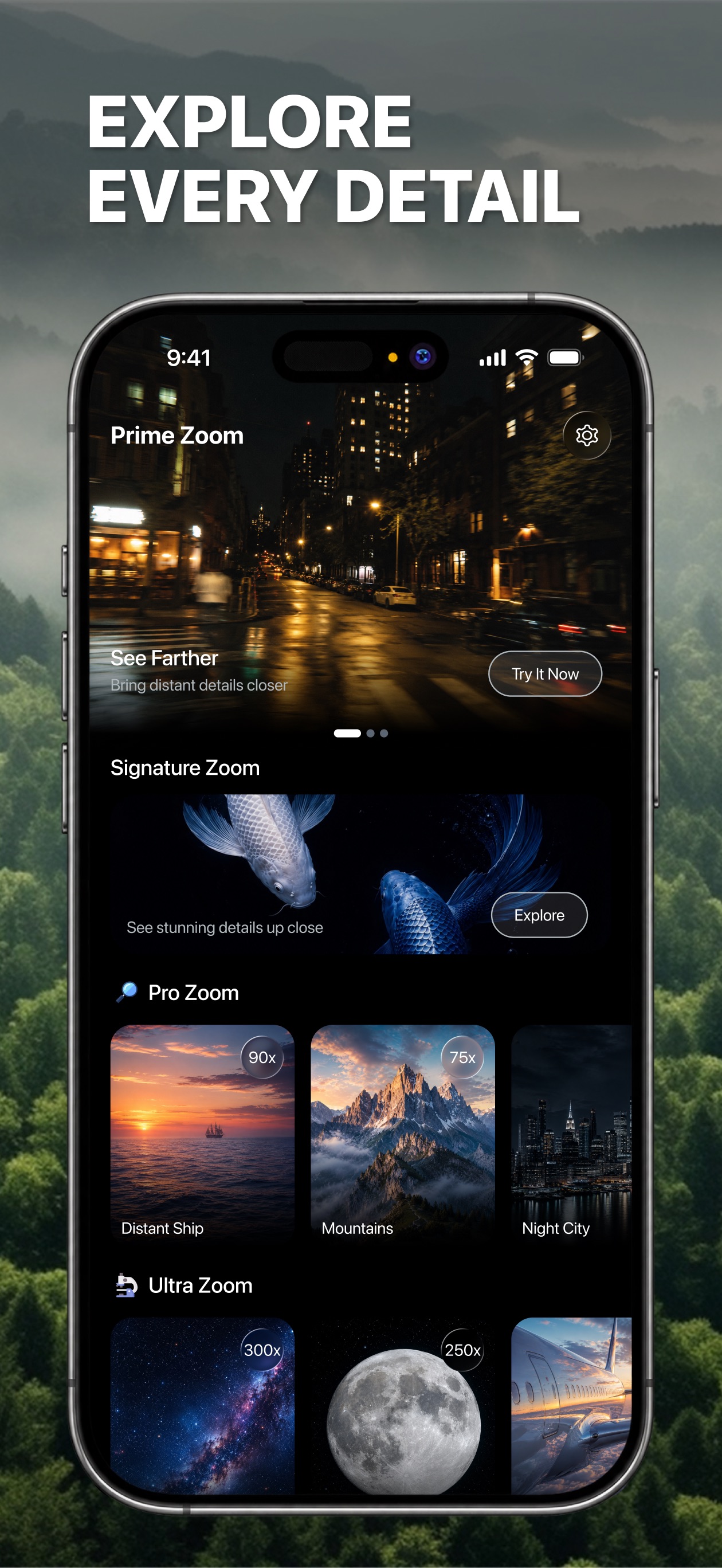 Screenshot 1 of Prime Zoom - Camera Zoom Photo