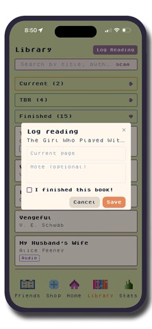 Bookstead iPhone screenshot