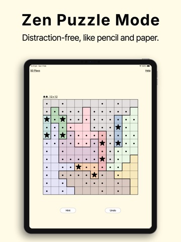 Star Battle Puzzles iPad screenshot