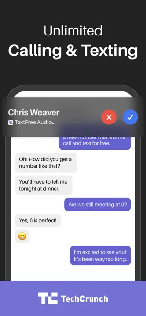 Text Free: Second Phone Number iPhone screenshot 4