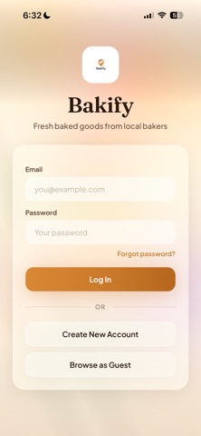 Bakify screenshot