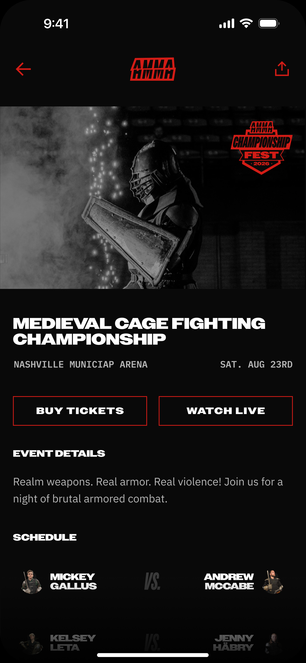 Armored MMA