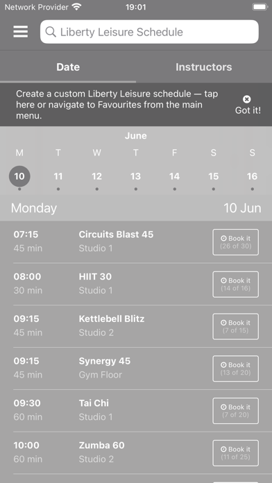 Liberty Leisure Screenshot