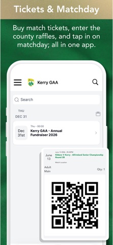 Kerry GAA: Official App iPhone screenshot