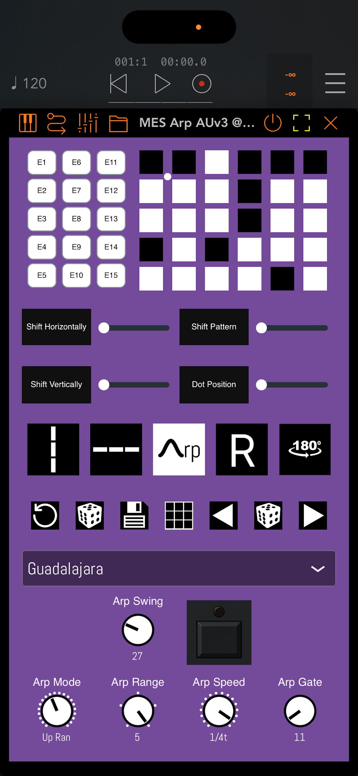 MES Arpeggiator