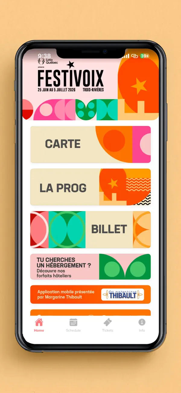 Screenshot #1 pour Festivoix de Trois-Rivieres