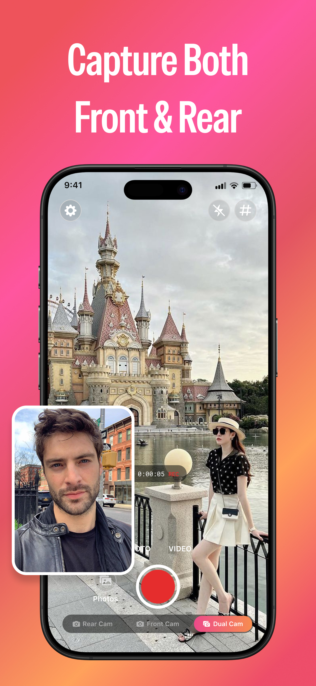 DualCamera: Record Front-Back screenshot 3
