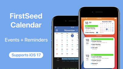 FirstSeed Calendar Screenshot