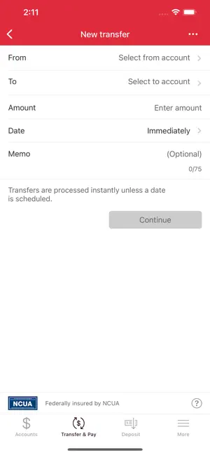 Cranberry FCU screenshot 3