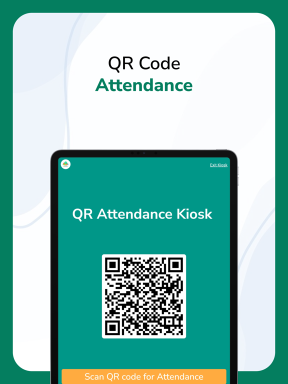 ubiAttendance iPad screenshot 7 - Productivity app
